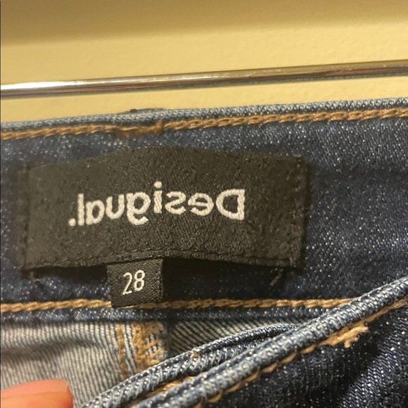 Womens Desigual Pakaian Jadi Wanita Celana Skinny Jeans - Picture 3 of 6